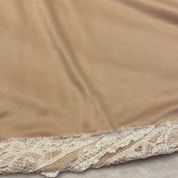 VINCE CAMUTO NWT Size M Ivory & Tan Boho Spirit Fashion Sleeveless Lace Dress - Picture 13 of 14